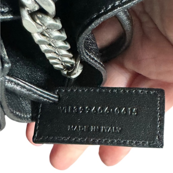 Authentic Saint Laurent Rare Mon Coeur A Fait Crac bucket bag - Picture 8 of 9